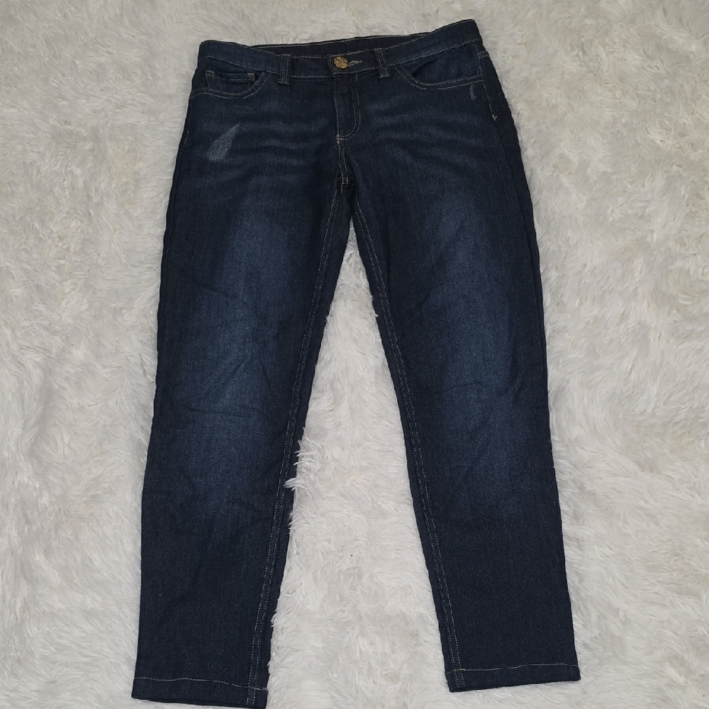 Juicy Couture Dark Blue Ankle Jeggings. Size 2